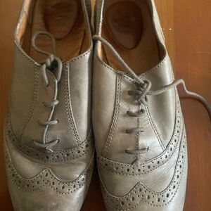 Birkenstock Men's Gray Oxford Shoes